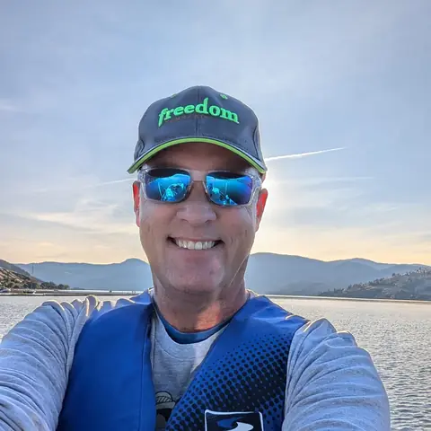 Sean Phillips on Okanagan Lake